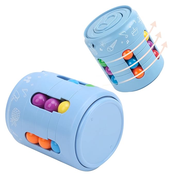 Stress Relief Toy, Exercise Finger Flexibility Promote Logical Thinking Interactive Fingertip Toy Exercising Spatial Imagination for Children for Kids (Multicolor)